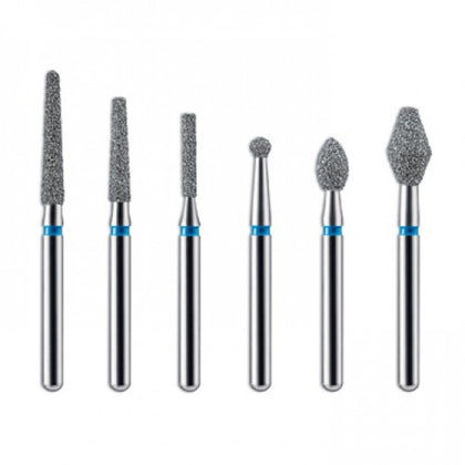 NTI Diamonds F856-025: Precision Diamond Bur Set (5/Pk)