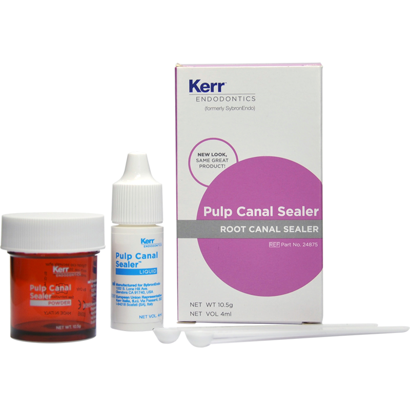 Kerr Endodontics 24875 Pulp Canal Sealer, Root Canal Sealer - 10.5g Powder & 4mL Liquid