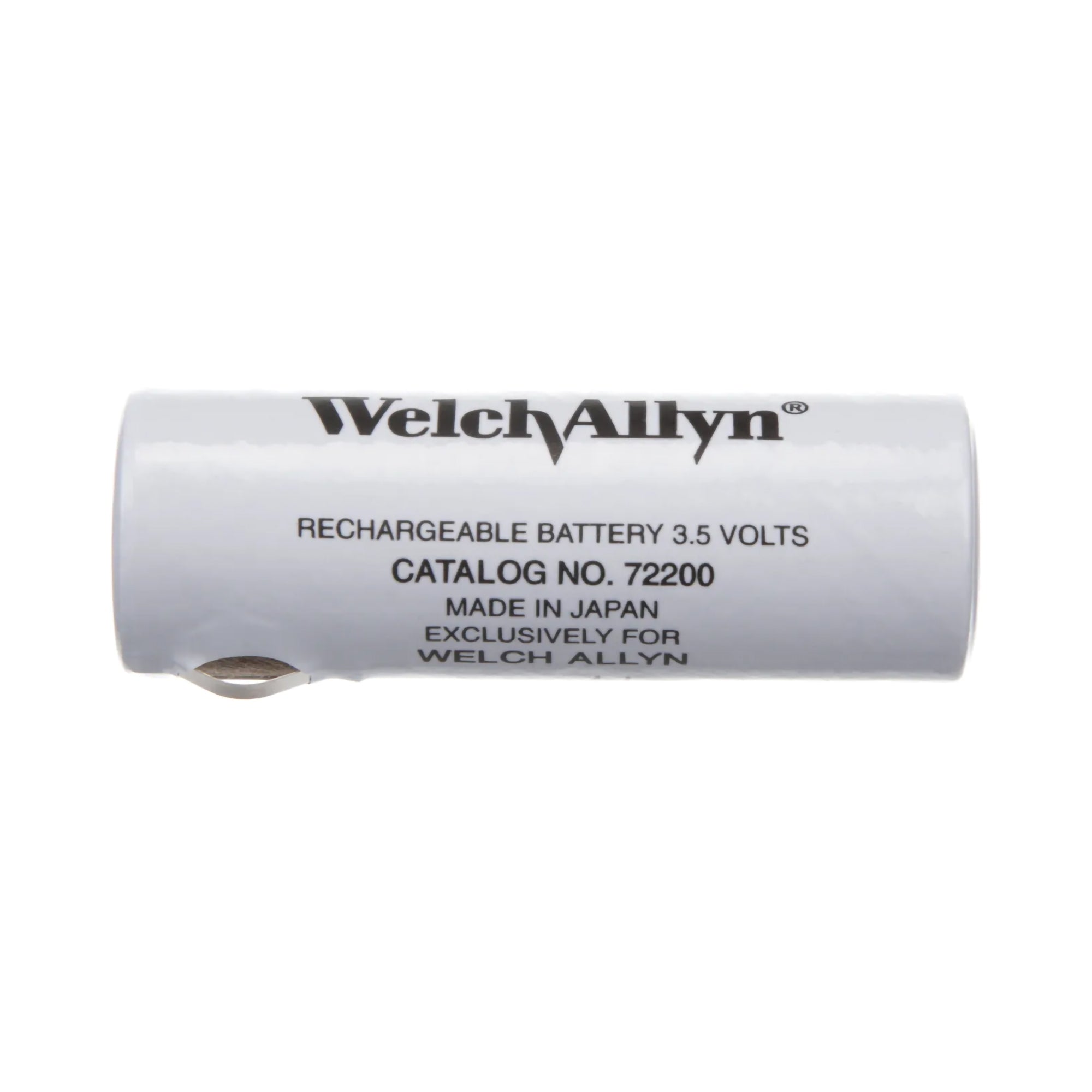 Welch Allyn Diagnostic Battery 72200 for Welch Allyn® Scope Handle Model 71670 - NiCd Rechargeable
