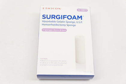 Ethicon Surgifoam Absorbable Gelatin Sponges