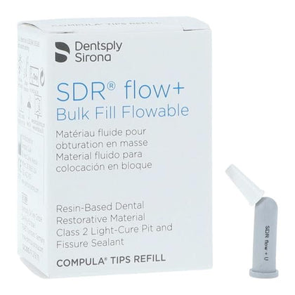 Dentsply Sirona SDR flow+ Bulk Fill Composite Universal Compula Tip Kit 15/Pk