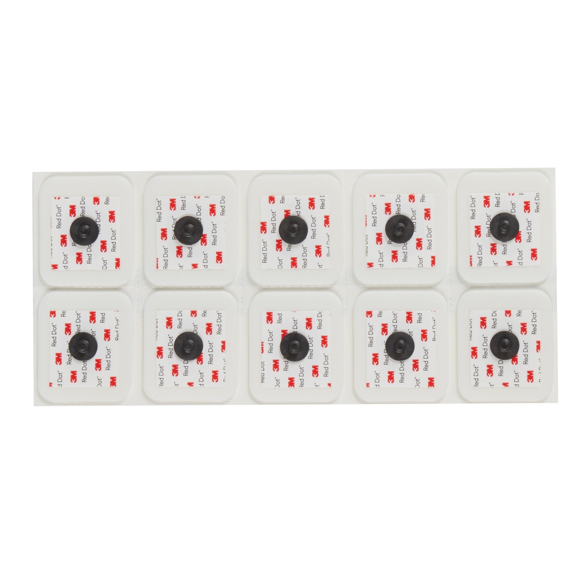 3M Red Dot 2570 Monitoring Electrode ECG - Foam Backing, Radiolucent, Snap Connector - 50/pack - Exp: 2024-08
