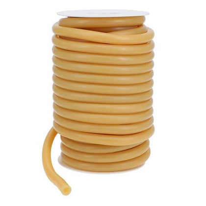 Coltene Hygenic Natural Rubber Tubing #676 - Amber, 3/16 Bx3/32 W, 50 Ft, Single Tubing