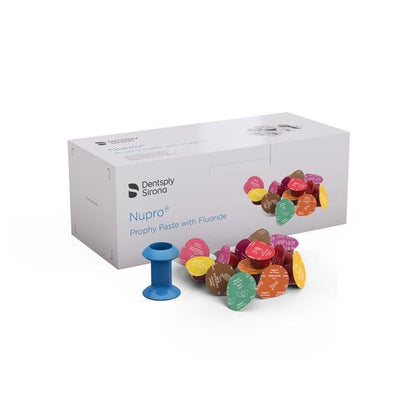 Dentsply Nupro Coarse Mint Prophy Paste for Effective Fluoride-Infused Polishing - 200 Unit Dose Cups