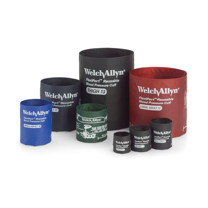 Welch Allyn FlexiPort® Reusable Blood Pressure Cuff - Adult (25 to 34 cm) Arm Cuff