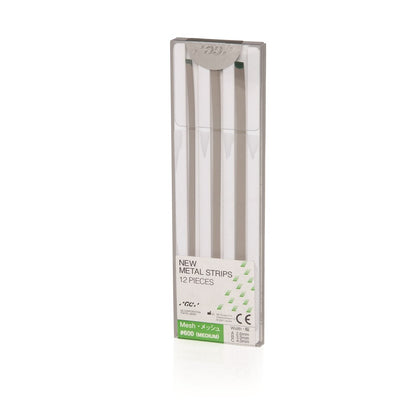GC Corporation GC Metal Strips 3.3 mm B-width #600 Medium-Green, 12/Pack