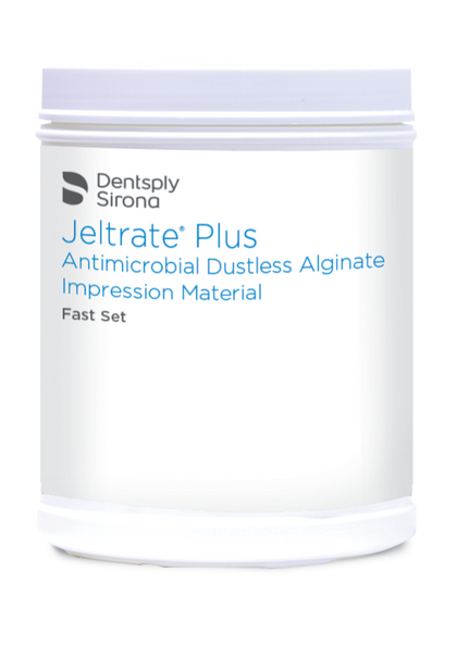 Dentsply Jeltrate Plus Dustless Alginate - Fast Set, Antimicrobial | 1 Lb. Can