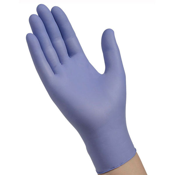 Cardinal Health Flexal Nitrile Exam Gloves - Medium- Powder-Free- Textured- Non-Sterile- 200/Box