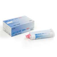 Coltene Jet Blue Bite Registration - Fast Set, 4 x 50 mL Cartridges + Tips (Refill Pack)
