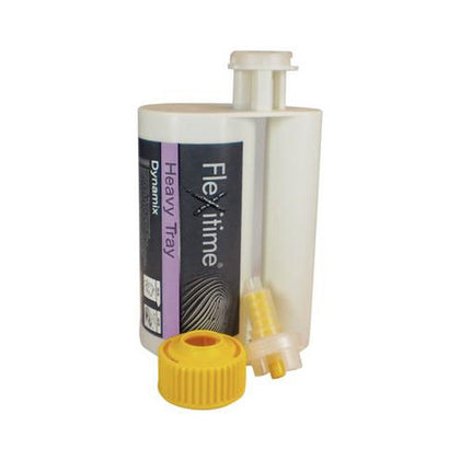 Kulzer Flexitime Dynamix Heavy Tray Refill: 2 - 380 mL Cartridges, 2 Dynamix Mixing Tips & 1 Fixation Ring