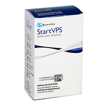Danville Start VPS Clear Bite Registration Material - Regular Set - 4 Pack And 12 Mixing Tips