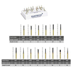 Coltene Diatech Inlay & Crown Preparation Kit - 14 FG Multilayer Diamond Burs