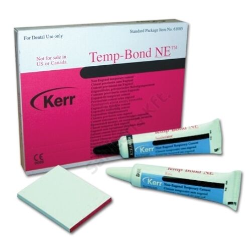 Kerr TempBond NE Tube - Non-Eugenol Temporary Cement: 1-50g Tube