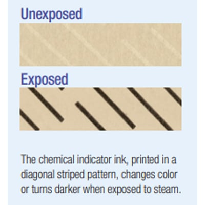 3M ESPE Comply Lead Free Steam Indicator Tape-Tan 0.70