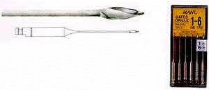 Mani #6 Gates Glidden Drill - 32 mm - Stainless Steel - Pack of 6