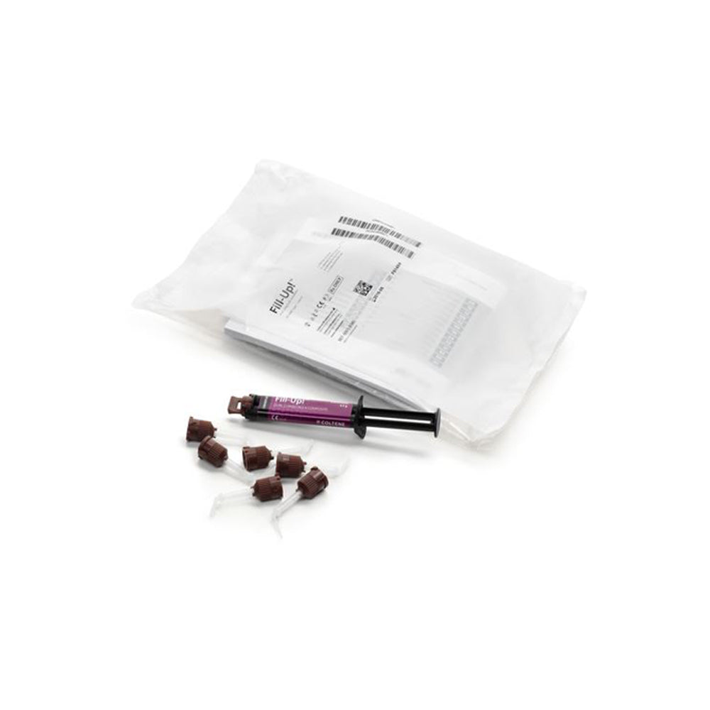 Coltene Fill-Up! Dual-Cure Bulk Composite Fill Universal Intro Kit - 4.5 Gm Syringe & 7 Mixing Tips (EXP DATE: 2025/02)