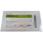 Halyard Surgical Cap, Universal Size, Blue, Tie Back Closure, 100/Box