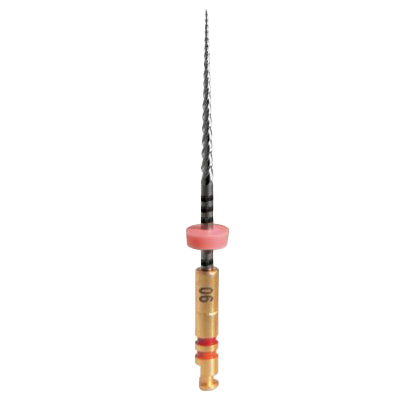 Kerr K3 Rotary Files #20, 25 mm, .06 Nickel-Titanium Triple-Fluted Asymmetric Rotary File - 6 Files/Pk