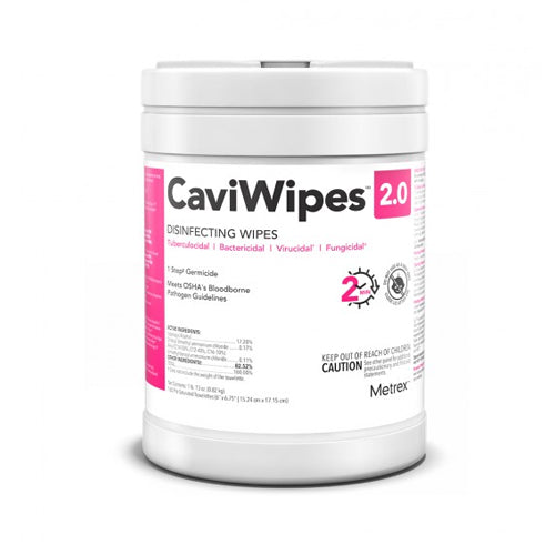 Metrex CaviWipes 2.0 Disinfectant Wipes Protect From Bacteria And Viruses 6