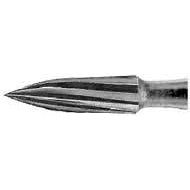 Beavers FG #7901 12 Blade Needle Shaped T&F Bur For Efficient Dental Procedures - 100 Burs/Pack