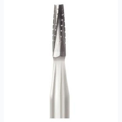 Beavers FG #701 Taper Fissure Crosscut Carbide Bur For Precise Dental Work - 100 Burs