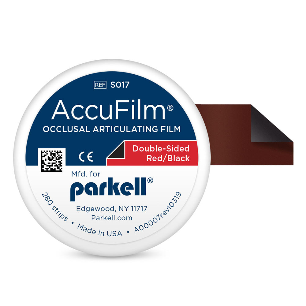 Parkell Accu Film II Articulating Film - Red/Black, Double-Sided