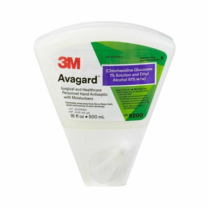 3M Avagard Surgical Hand Antiseptic 500 mL 1% Chlorhexidine with Moisturizers