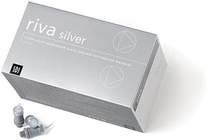 SDI Riva Silver Capsules - Silver-Alloy Reinforced Glass Ionomer Restorative (Box of 50)
