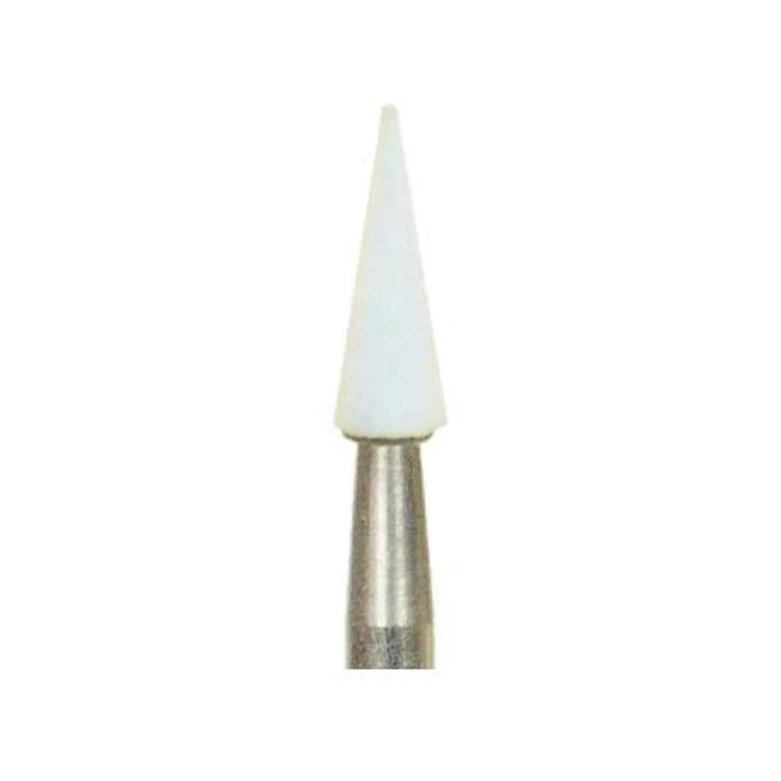 shofu-dura-white-finishing-stones-cn1-pointed-cone-fg-12pack