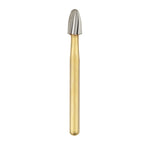 SS White FG #8408 Finishing Carbide Bur - 20 Blade, 5/Pk - Egg Shape Head