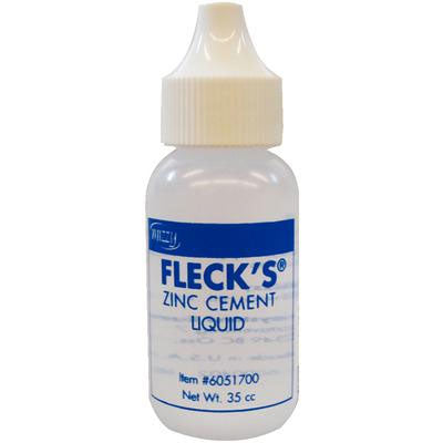 Keystone Fleck's Self-Cure Zinc Phosphate Dental Cement, 35 ml Liquid Dispensing Bottle
