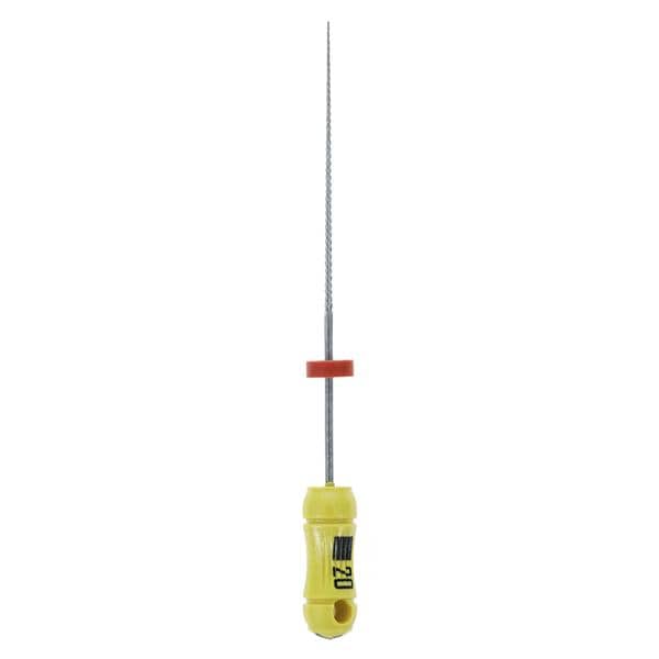 Kerr K-File Size 20 Stainless Steel 30 mm Yellow - 6/Box