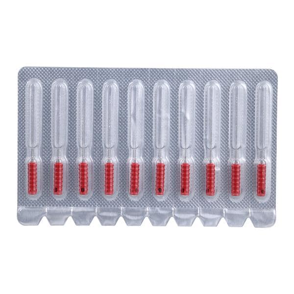 Kerr Barbed Broaches X-Fine Red 22 mm – 30/Pack