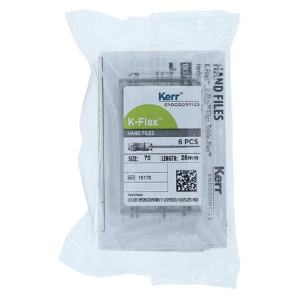 Kerr K-Flex 25mm Stainless Steel Files