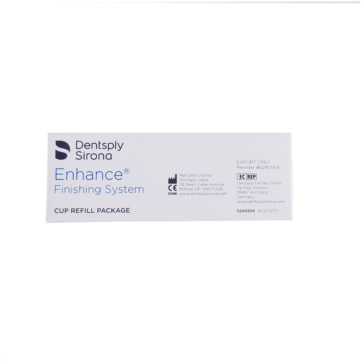 Dentsply Sirona Enhance Finishing Cups RA Shank, Package of 30 Cups