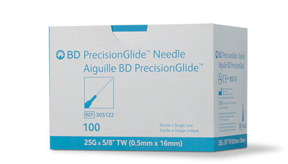 BD PrecisionGlide 25 G x 5/8