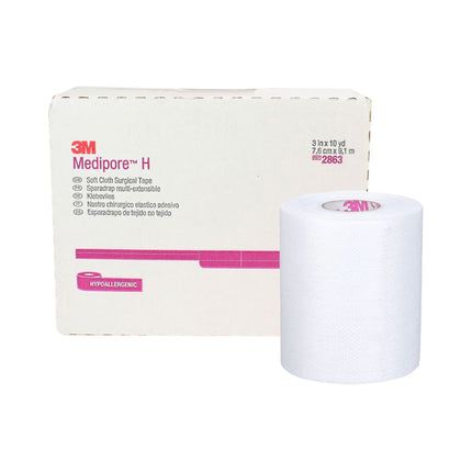 3M™ Medipore™ H Perforated Medical Tape - Soft Cloth - 3