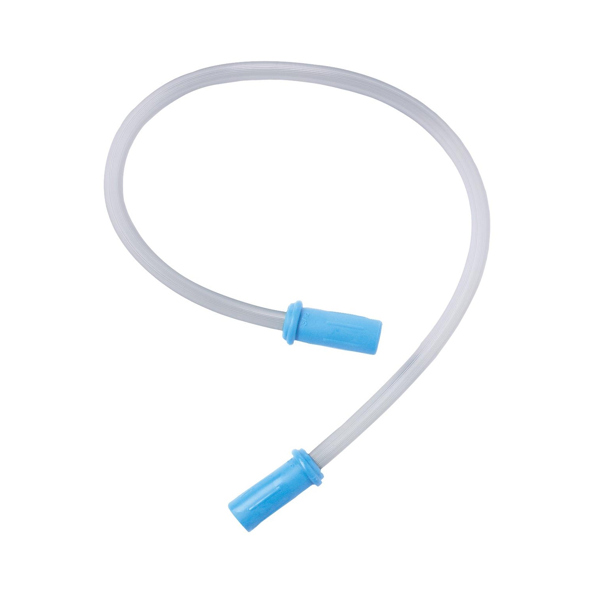 Medline Suction Connector Tubing - 20 Inch Length, 0.188 Inch I.D., Sterile Universal Female Connector, Clear PVC (50/CS)
