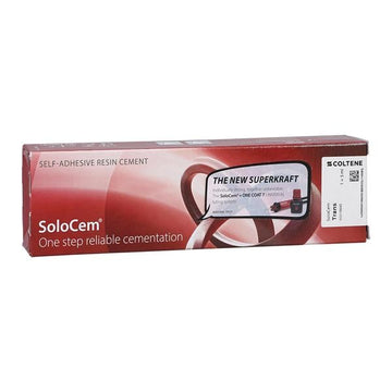 Coltene SoloCem Self- Adhesive Resin Cement Translucent - 5mL Syringe and 10 Mixing Tips