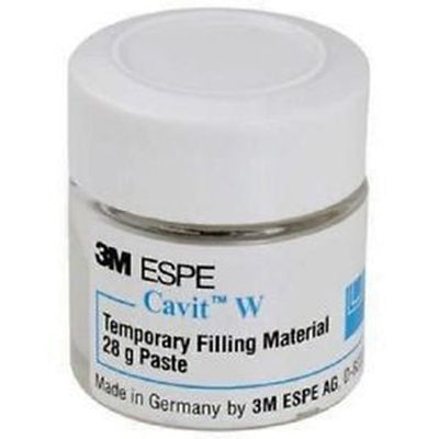 3M ESPECavit-W Single Jar - White (Medium) Temporary Filling Material - Self-Cure, 28g