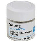 3M ESPE Cavit-W Single Jar - White (Medium) Temporary Filling Material - Self-Cure, 28g