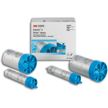 3M ESPE Imprint 4 Penta Heavy Body Refill - VPS Impression Material - 2 Bases and 2 Catalysts