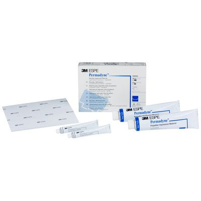 3M ESPE Permadyne Light Body Polyether Impression Material - 2 Base Paste Tubes, 2 Catalyst Tubes, Handmix