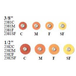 3M ESPE Sof-Lex XT Extra Thin Dental Finishing & Polishing Discs - Coarse 1/2