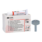 Box of 3M Espe Cavit temporary filling material with a tube and tool on a white background