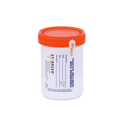  Analyzing image     Starplex_Sterile_NCS902-1O_Specimen_Container_3oz_with_Orange_Lid_-_100_Units_per_Bag