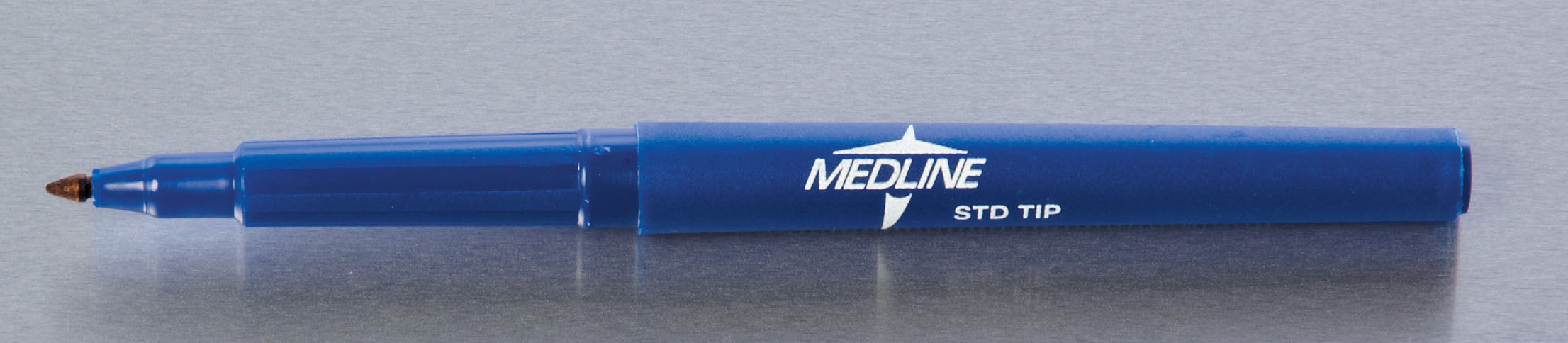 Medline Surgical Skin Marker with Gentian Violet Ink, Regular Tip, Sterile - Includes 6 Inch Ruler (50/CS)