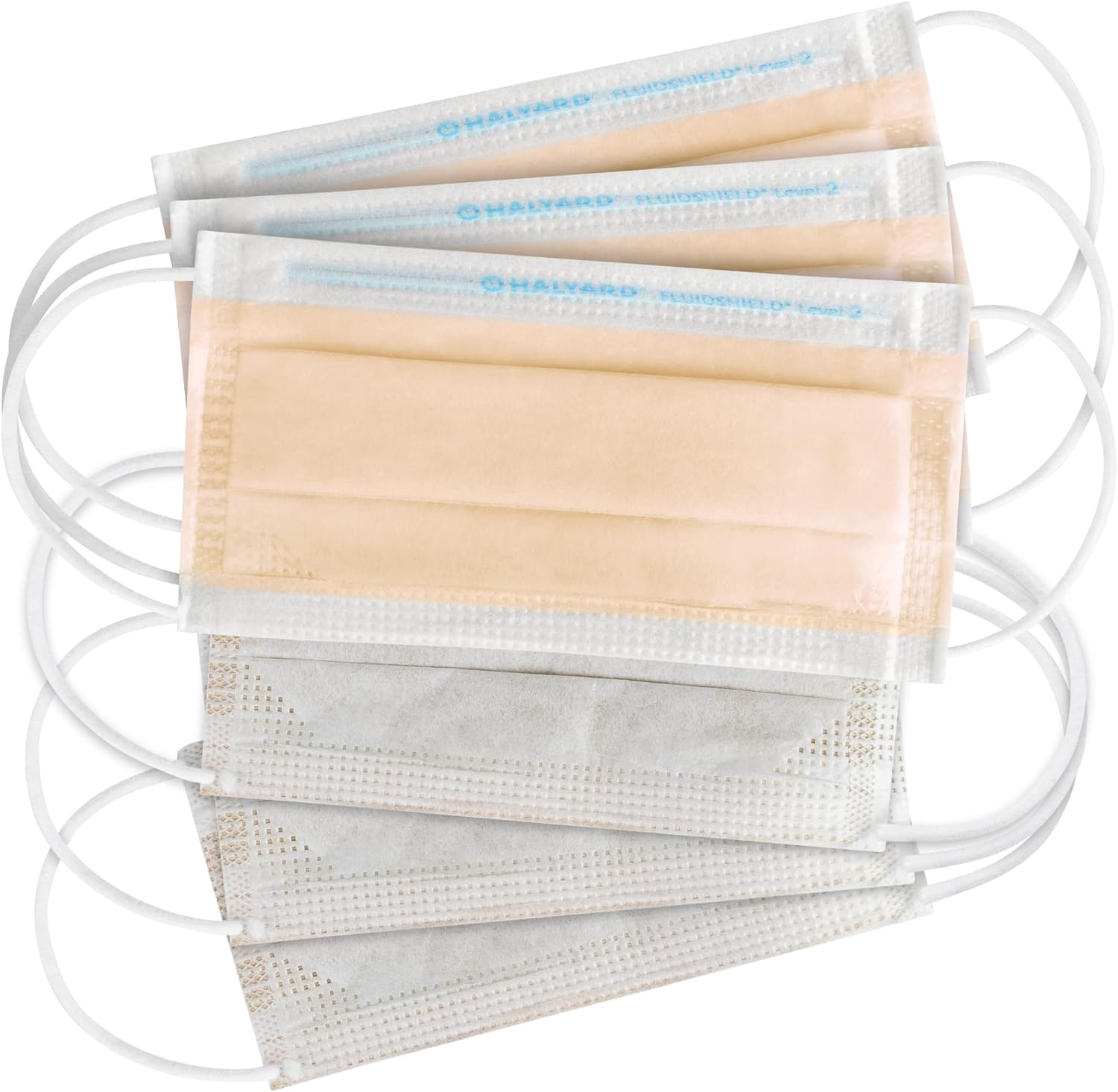Halyard Fluidshield Level 3 Disposable Face Mask - Box Of 40 - So Soft Lining/Earloop - America
