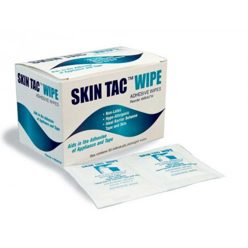 Torbot Skin Tac™ Skin Barrier Wipe - Isopropyl Alcohol Individual Packet - NonSterile - 2x2 Inch