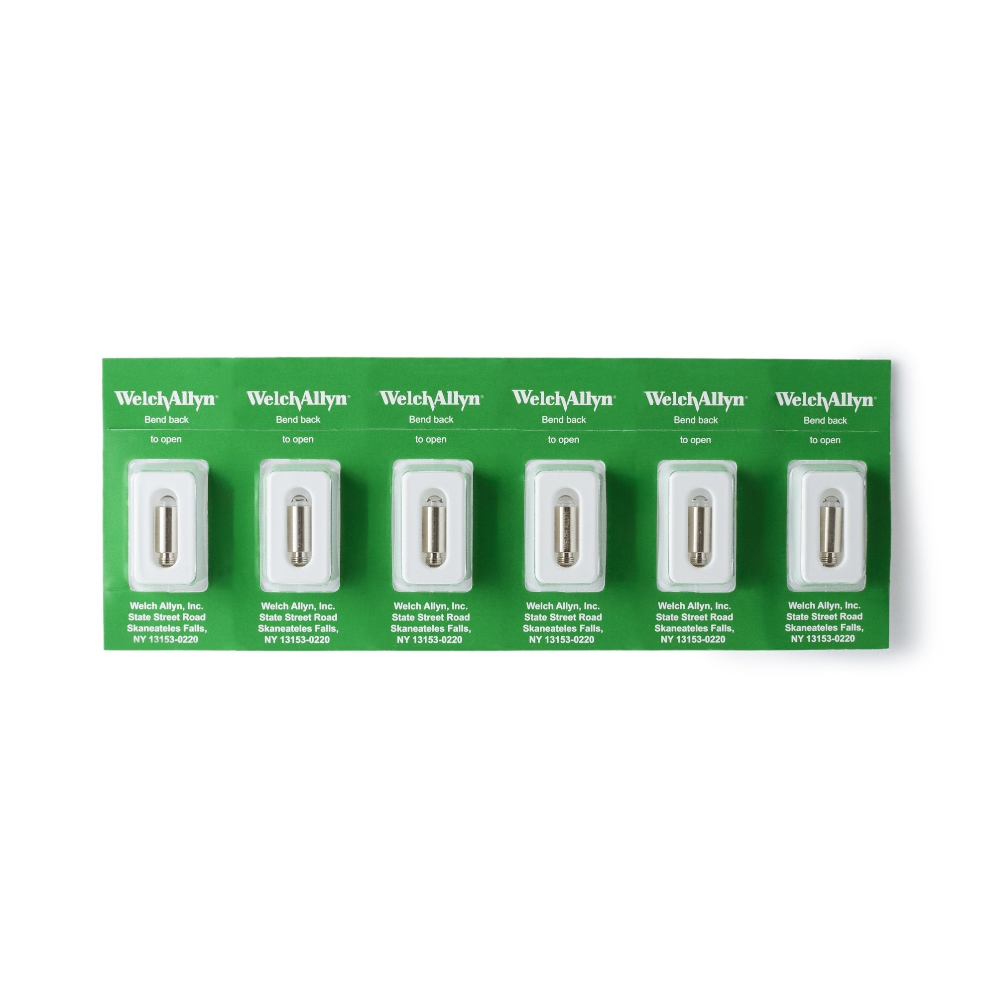 Welch Allyn® 3.5 Volt Diagnostic Lamp Replacement Bulbs - Halogen - Pack of 6